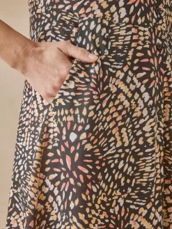 Femme Daxon Robe en maille fluide