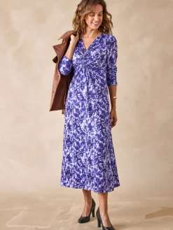 Femme Daxon Robe en maille légère fluide