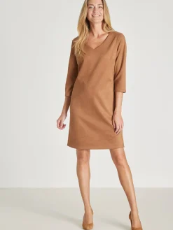 Femme Daxon Robe en maille suédine