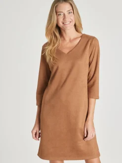 Femme Daxon Robe en maille suédine