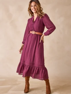 Femme Daxon Robe en plumetis