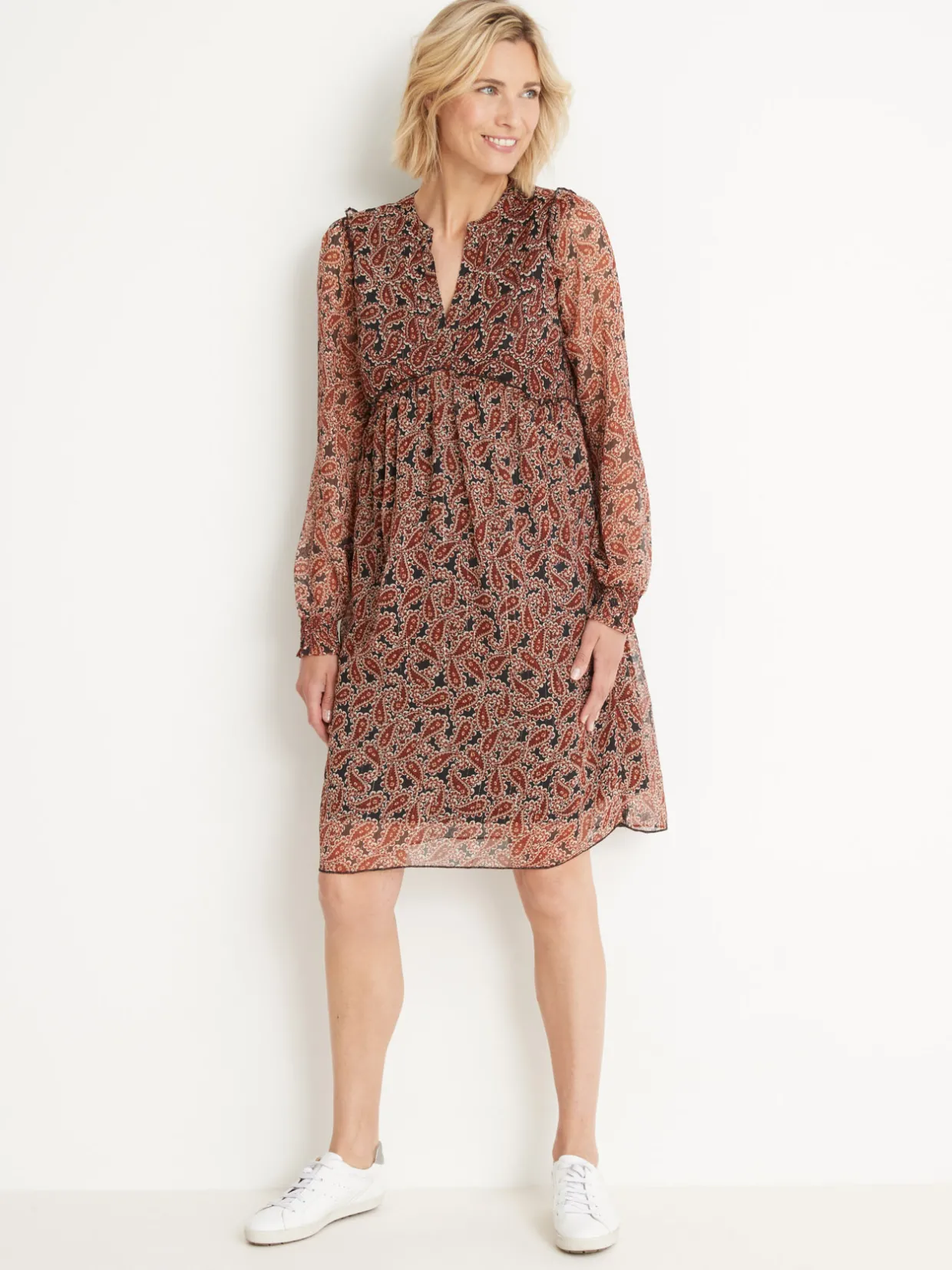 Femme Daxon Robe en voile doublé
