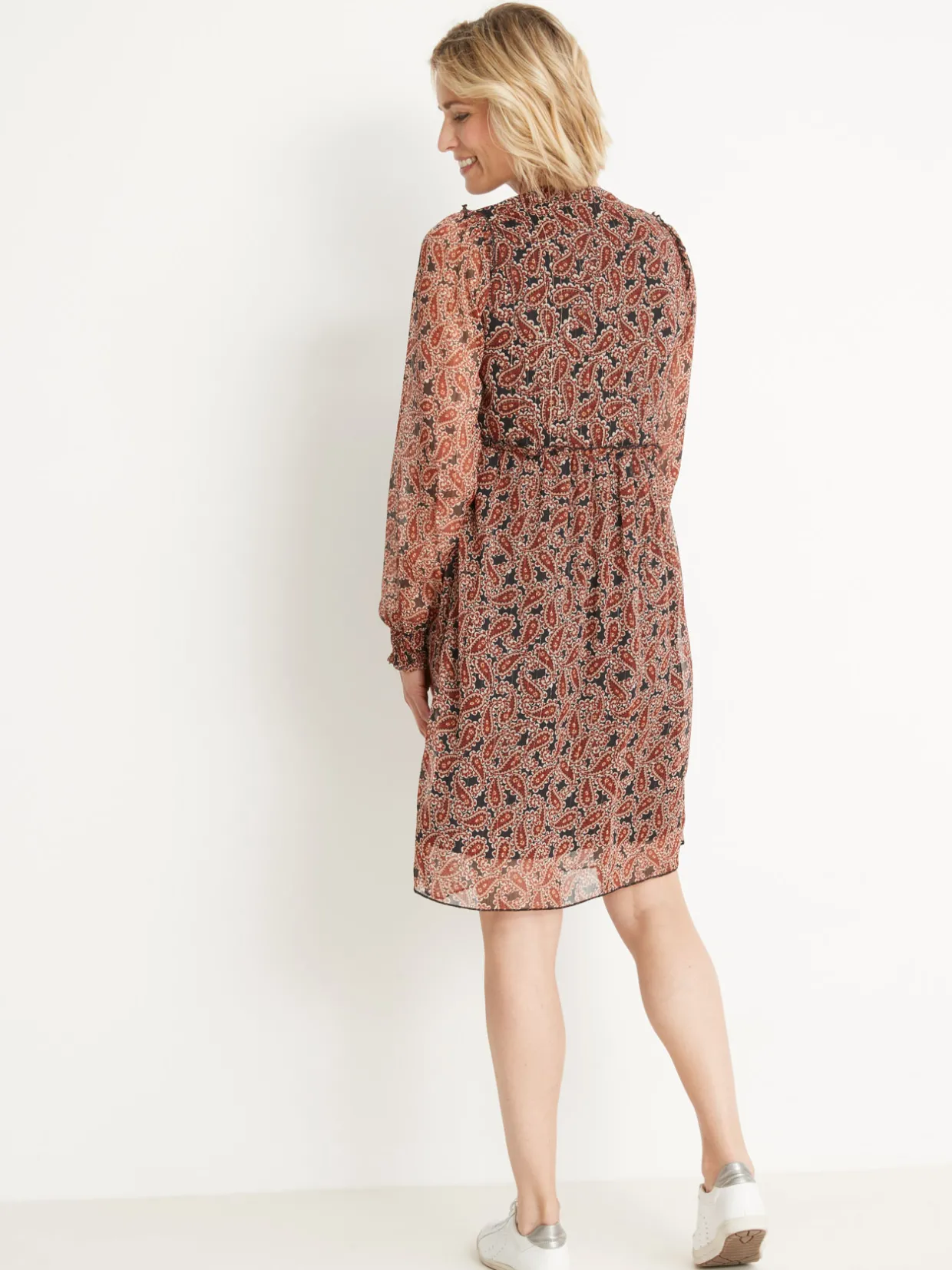 Femme Daxon Robe en voile doublé