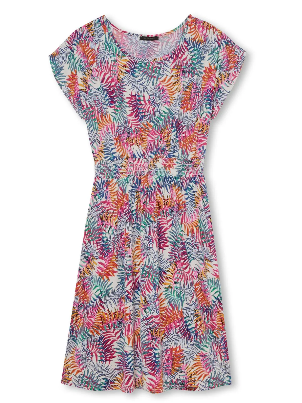 Femme Daxon Robe encolure bateau en maille fluide