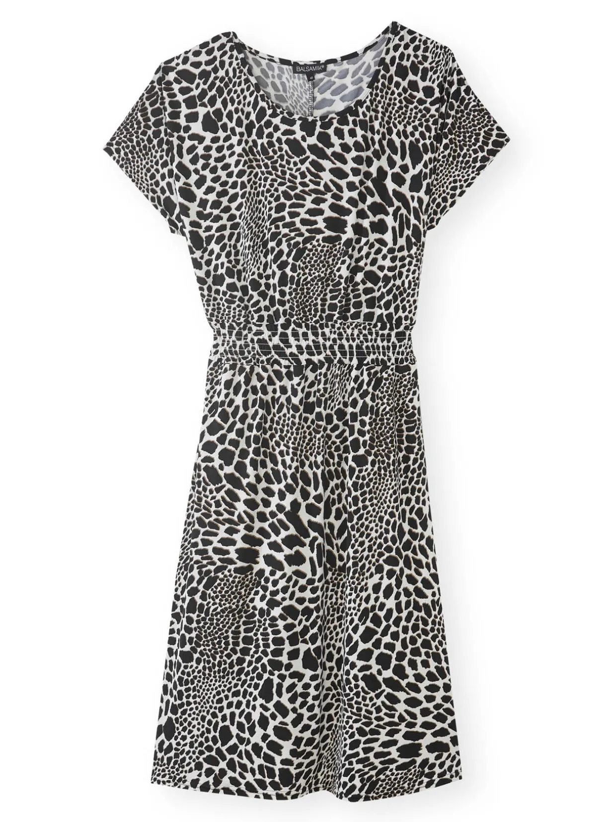 Femme Daxon Robe encolure bateau en maille fluide