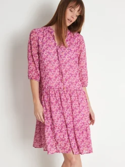 Femme Daxon Robe fluide à volants