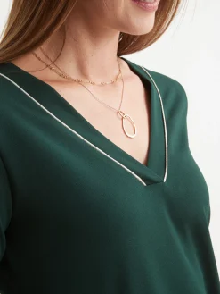 Femme Daxon Robe housse en maille fluide