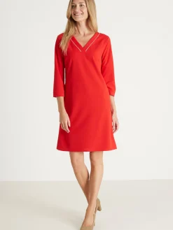 Femme Daxon Robe housse en maille fluide