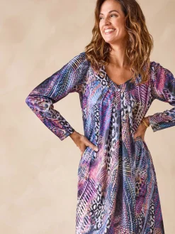 Femme Daxon Robe housse en maille fluide