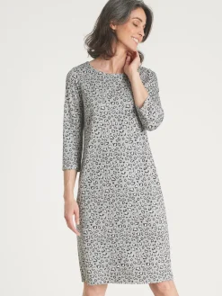 Femme Daxon Robe housse en maille jacquard