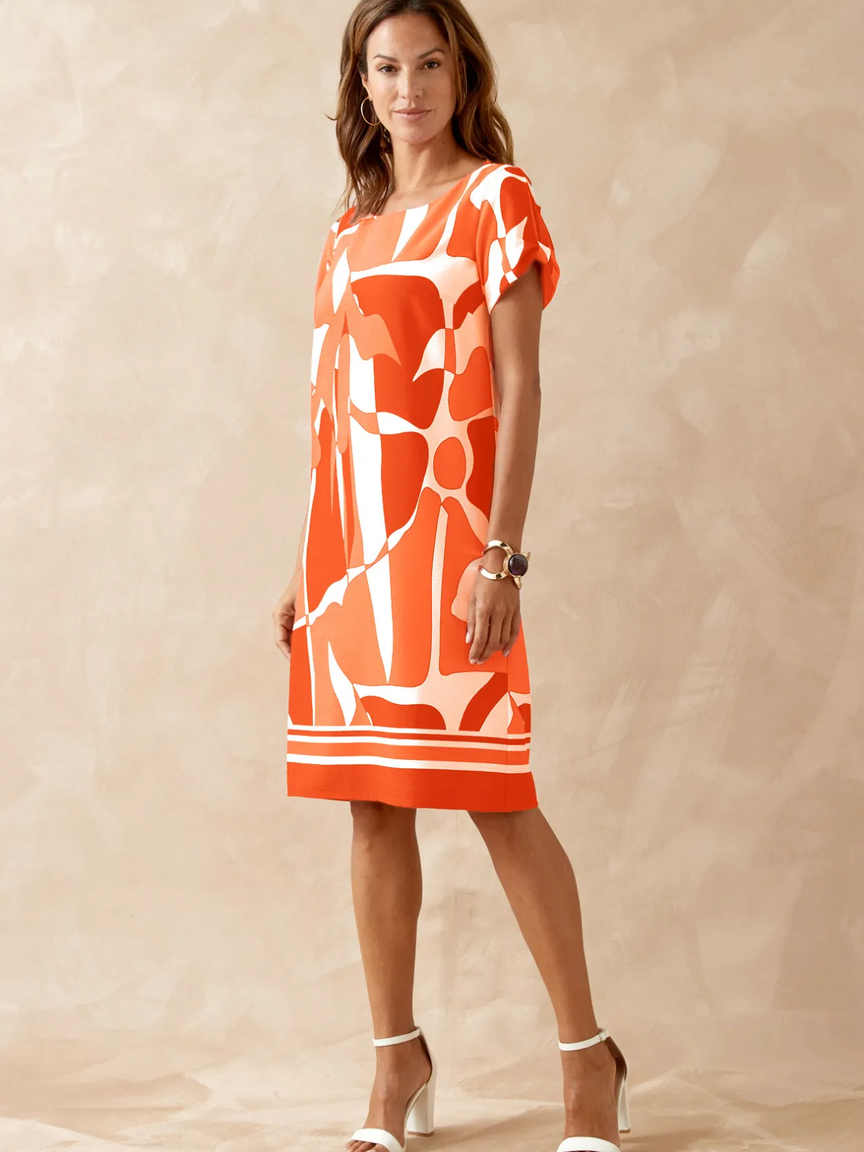 Femme Daxon Robe housse manches courtes