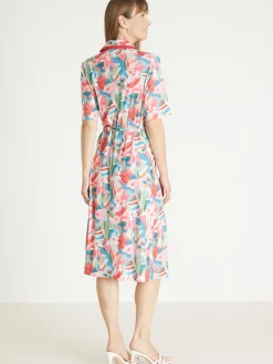 Femme Daxon Robe élégante toute boutonnée