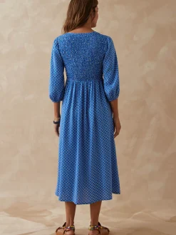 Femme Daxon Robe longue à smocks