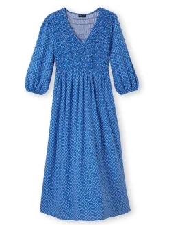Femme Daxon Robe longue à smocks