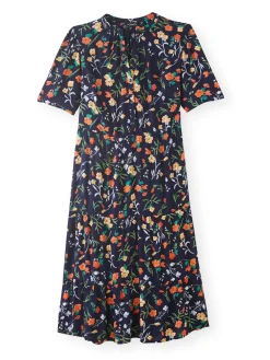 Femme Daxon Robe longue à volants