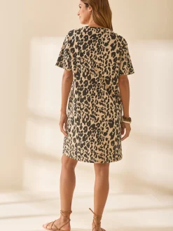 Femme Daxon Robe tee-shirt coupe ample