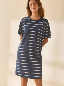 Femme Daxon Robe tee-shirt coupe ample