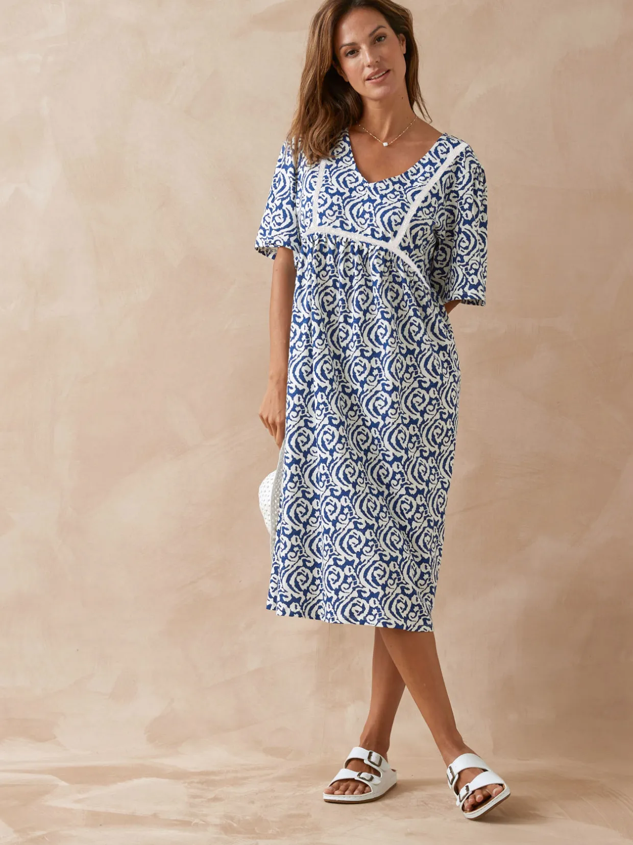 Femme Daxon Robe évasée élastiquée taille