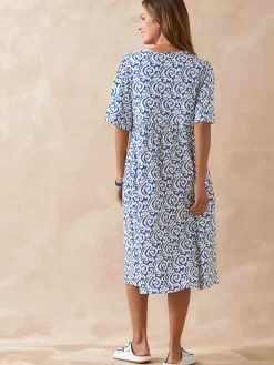 Femme Daxon Robe évasée élastiquée taille