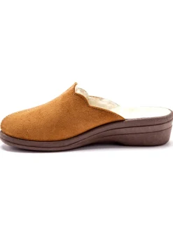 Femme Pédiconfort Sabots cuir fourrés laine majoritaire