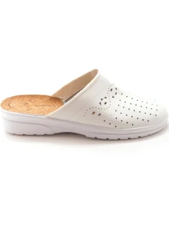 Femme Pédiconfort Sabots en cuir à galbe anatomique