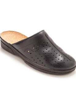 Femme Pédiconfort Sabots en cuir à galbe anatomique