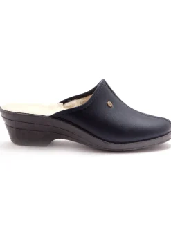 Femme Pédiconfort Sabots fourrés laine, bien emboîtants