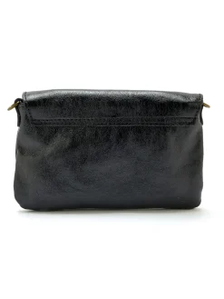 Femme Daxon Sac pochette en cuir à bandoulière