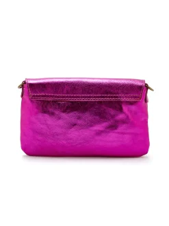 Femme Daxon Sac pochette en cuir à bandoulière