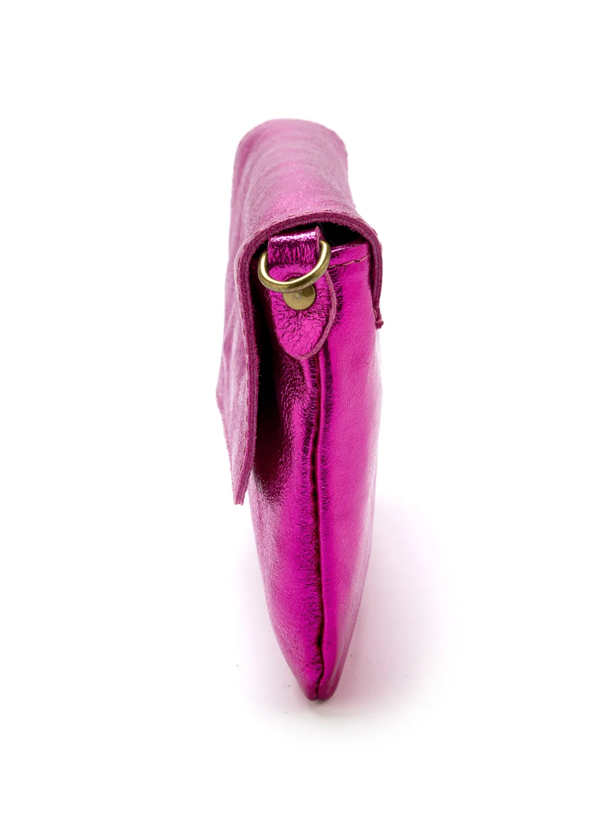 Femme Daxon Sac pochette en cuir à bandoulière