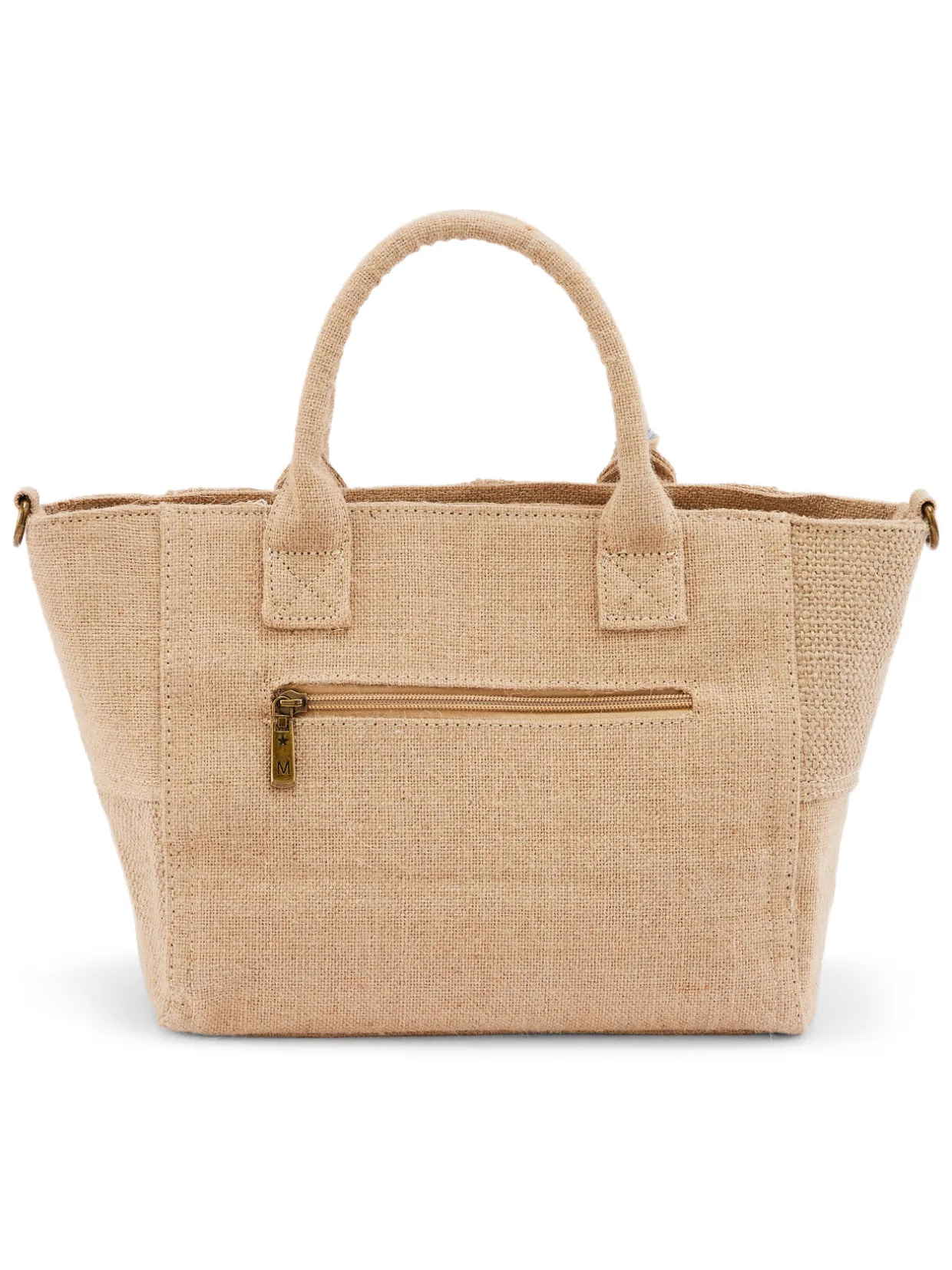 Femme Daxon Sac style cabas en toile de jute