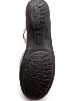 Femme Pédiconfort Salomés à patte scratchée