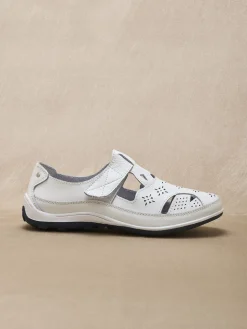 Femme Pédiconfort Salomés ajourés à scratch