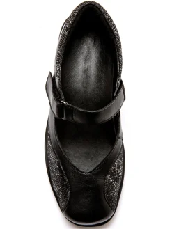 Femme Pédiconfort Salomés extra larges semelle amovible