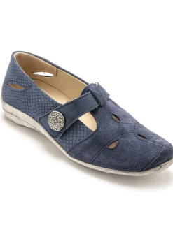 Femme Pédiconfort Salomés fantaisie à scratch