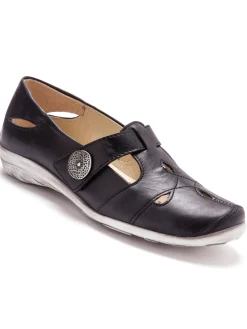 Femme Pédiconfort Salomés fantaisie à scratch