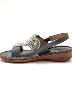 Femme Pédiconfort Sandales à aérosemelle ultra larges