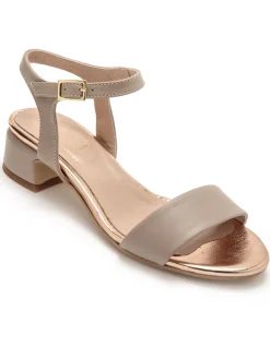 Femme Pédiconfort Sandales à bride en cuir