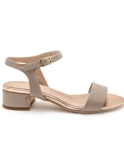 Femme Pédiconfort Sandales à bride en cuir