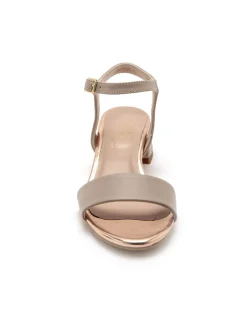 Femme Pédiconfort Sandales à bride en cuir