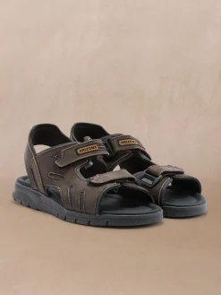 Homme Pédiconfort Sandales à ouverture totale