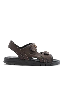 Homme Pédiconfort Sandales à ouverture totale