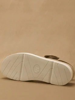 Femme Pédiconfort Sandales à scratch aérosemelle amovible