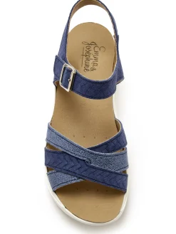 Femme Pédiconfort Sandales à scratch aérsemelle® amovible