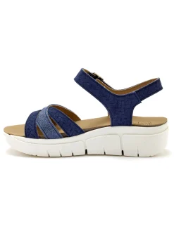 Femme Pédiconfort Sandales à scratch aérsemelle® amovible