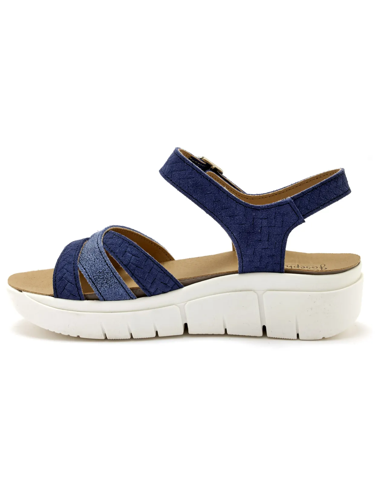 Femme Pédiconfort Sandales à scratch aérsemelle® amovible