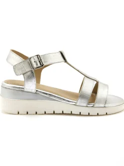 Femme Pédiconfort Sandales à scratch sous boucle