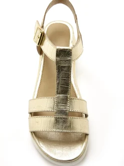 Femme Pédiconfort Sandales à scratch sous boucle