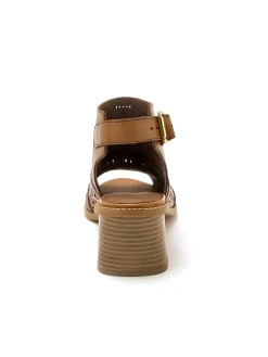 Femme Pédiconfort Sandales ajourées en cuir