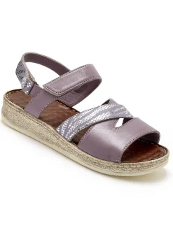 Femme Pédiconfort Sandales aérosemelle® mémoire de forme.